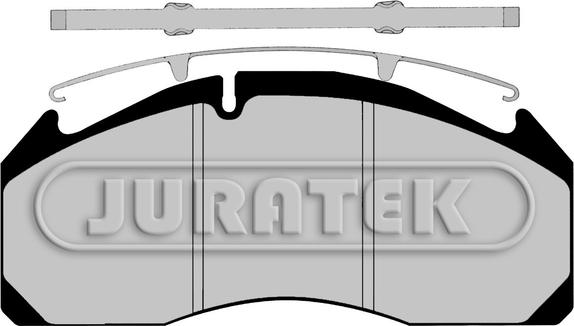 Juratek JCP1388 - Тормозные колодки, дисковые, комплект unicars.by