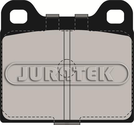 Juratek JCP125 - Тормозные колодки, дисковые, комплект unicars.by