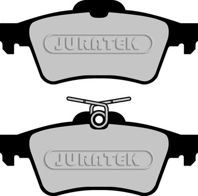 Juratek JCP1766 - Тормозные колодки, дисковые, комплект unicars.by