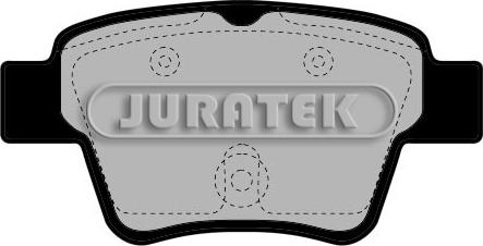 Juratek JCP1784 - Тормозные колодки, дисковые, комплект unicars.by