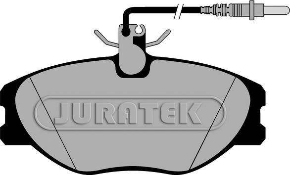 Juratek JCP898 - Тормозные колодки, дисковые, комплект unicars.by