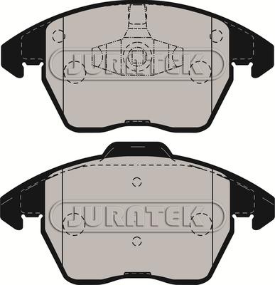 Juratek JCP8598 - Тормозные колодки, дисковые, комплект unicars.by