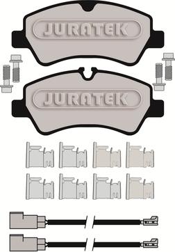 Juratek JCP8040 - Тормозные колодки, дисковые, комплект unicars.by