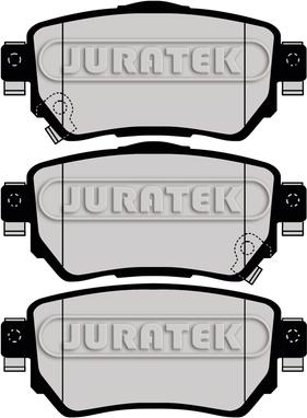 Juratek JCP8147 - Тормозные колодки, дисковые, комплект unicars.by