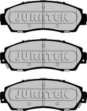 Juratek JCP8101 - Тормозные колодки, дисковые, комплект unicars.by