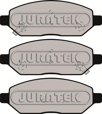 Juratek JCP8184 - Тормозные колодки, дисковые, комплект unicars.by