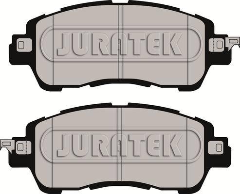 Juratek JCP8170 - Тормозные колодки, дисковые, комплект unicars.by