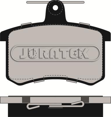 Juratek JCP222 - Тормозные колодки, дисковые, комплект unicars.by