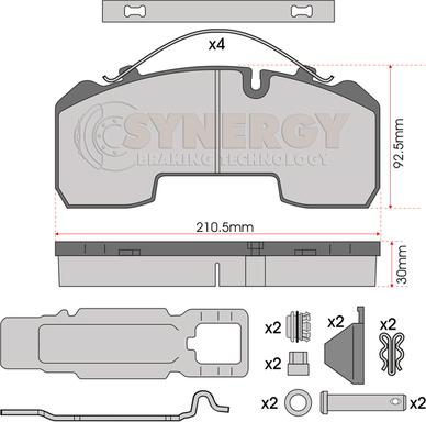 Ferodo FCV1529 - Тормозные колодки, дисковые, комплект unicars.by