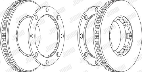 Jurid 569117J - Тормозной диск unicars.by