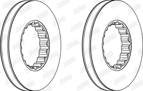 Jurid 569216J - Тормозной диск unicars.by