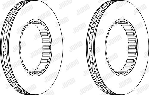 Jurid 569212J - Тормозной диск unicars.by