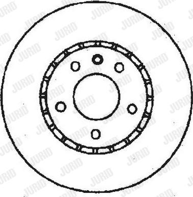 Jurid 561406JC - Тормозной диск unicars.by