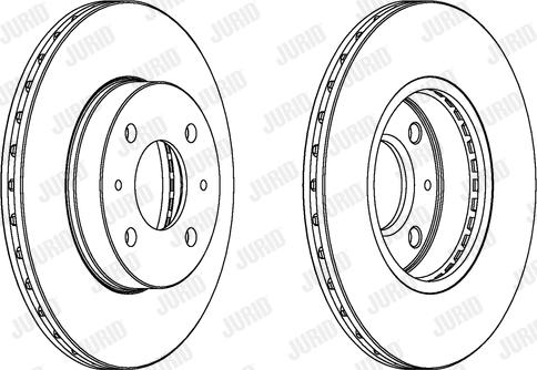 HELLA 8DD 355 105-161 - Тормозной диск unicars.by