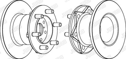 Jurid 561612J - Тормозной диск unicars.by