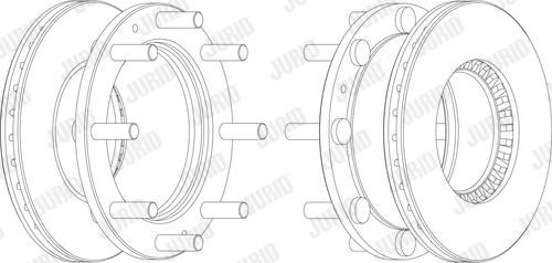 Jurid 561849J - Тормозной диск unicars.by