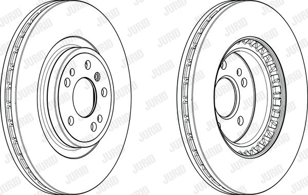 Jurid 563002JC-1 - Тормозной диск unicars.by