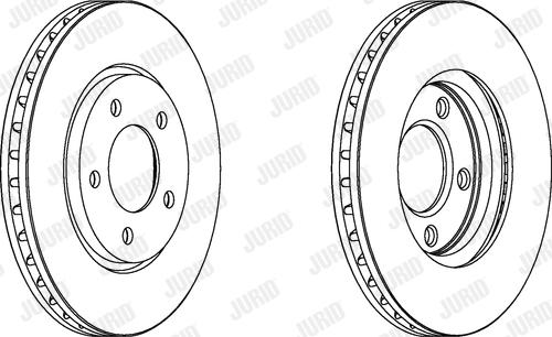 Jurid 563030JC - Тормозной диск unicars.by