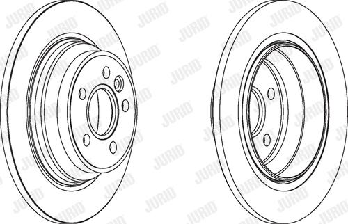 TRW Engine Component DF4844 - Тормозной диск unicars.by