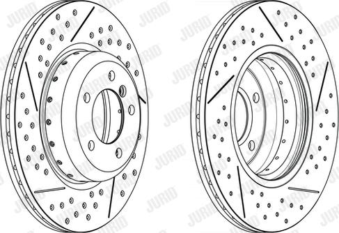 Jurid 563203JVC-1 - Тормозной диск unicars.by