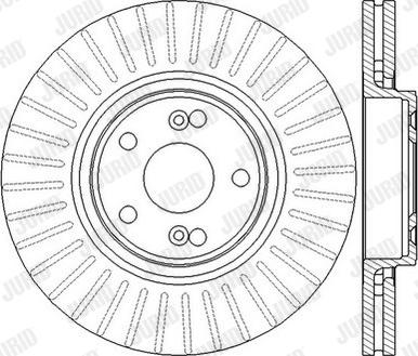 Jurid 562593JC - Тормозной диск unicars.by