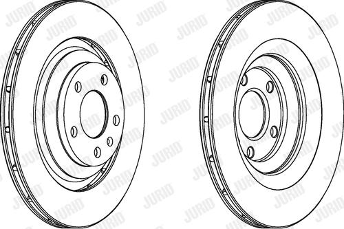 Jurid 562512JC - Тормозной диск unicars.by