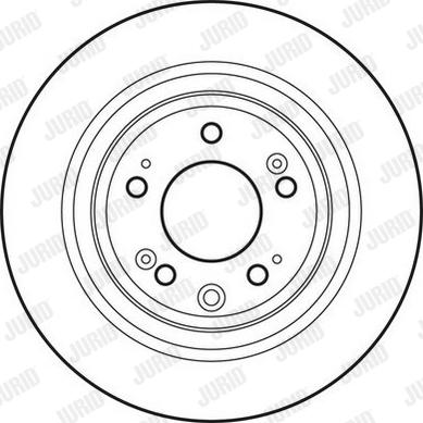 Jurid 562697JC-1 - Тормозной диск unicars.by