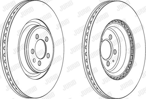 Jurid 562661JC-1 - Тормозной диск unicars.by