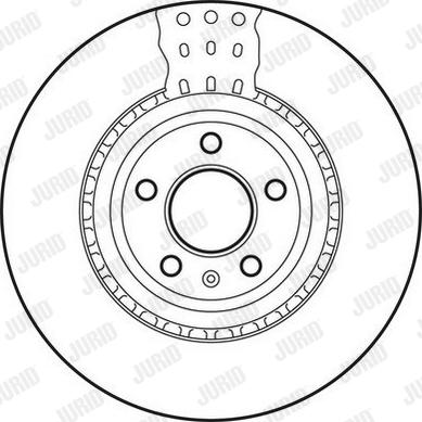 Jurid 562661JC - Тормозной диск unicars.by