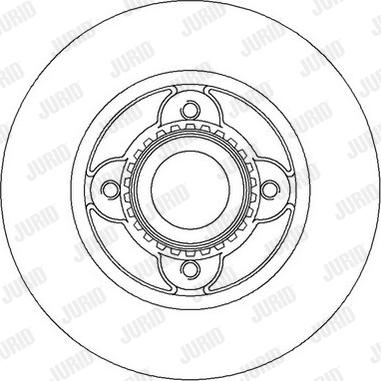 Jurid 562366JC-1 - Тормозной диск unicars.by