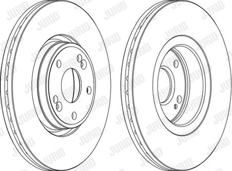 FOMAR Friction FO 1607 - Тормозной диск unicars.by