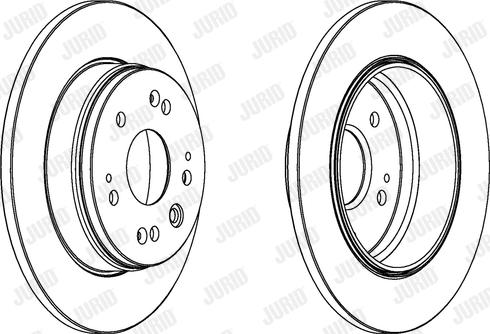 Jurid 562284JC-1 - Тормозной диск unicars.by