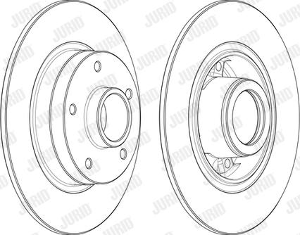 SNR KF155.110U - Тормозной диск unicars.by