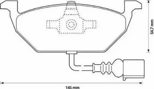 Magneti Marelli 363700201163 - Тормозные колодки, дисковые, комплект unicars.by