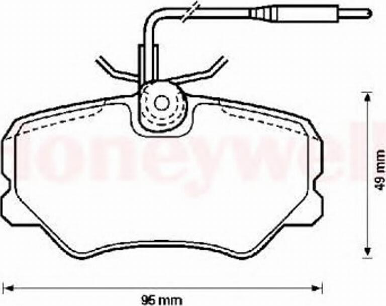 Jurid 571359JAS - Тормозные колодки, дисковые, комплект unicars.by