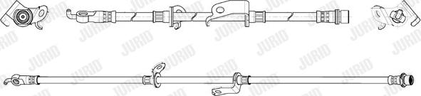 Jurid 173276J - Тормозной шланг unicars.by