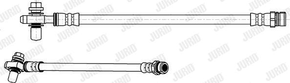 Jurid 172997J - Тормозной шланг unicars.by