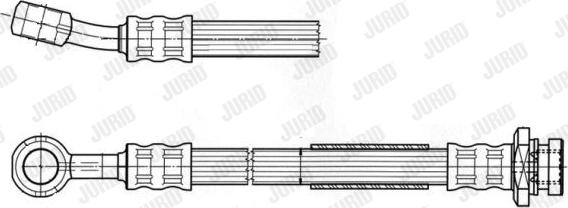 Jurid 172795J - Тормозной шланг unicars.by