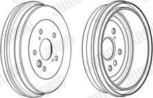 Jurid 329342J - Тормозной барабан unicars.by