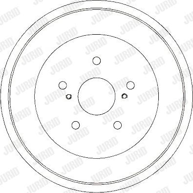 Jurid 329315J - Тормозной барабан unicars.by