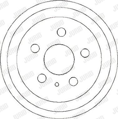 Jurid 329248J - Тормозной барабан unicars.by