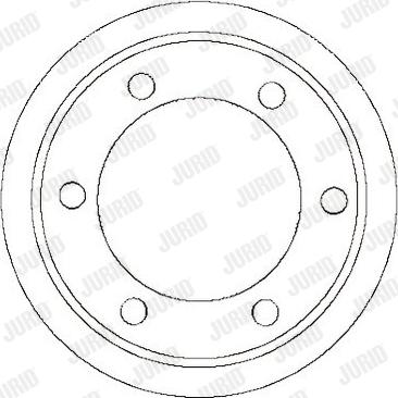 Jurid 329252J - Тормозной барабан unicars.by