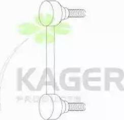 Kager 850280 - Тяга / стойка, стабилизатор unicars.by