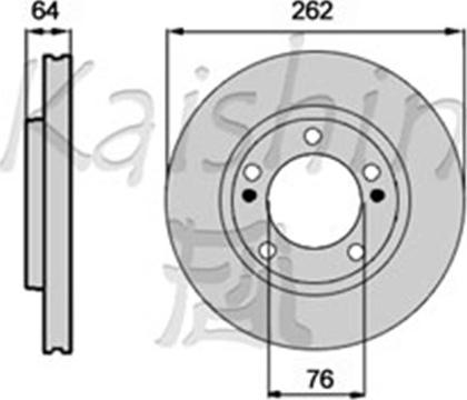 Japanparts DP-K15 - Тормозной диск unicars.by