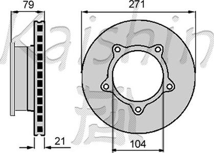 Maxgear 19-2822 - Тормозной диск unicars.by