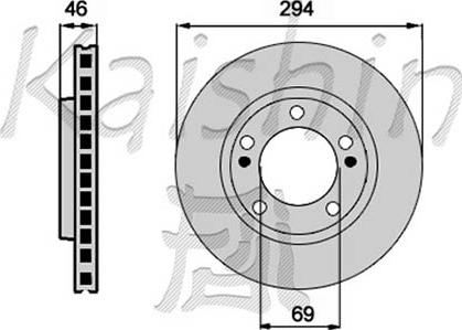 Eurobrake 5815203084 - Тормозной диск unicars.by