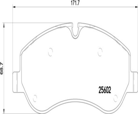 Kaishin FK20206 - Тормозные колодки, дисковые, комплект unicars.by