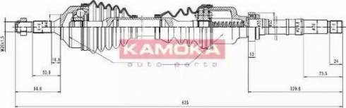 Kamoka CT1138908 - Приводной вал unicars.by