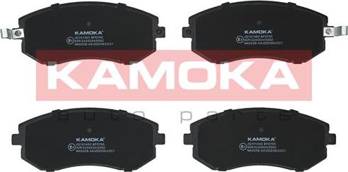 Kamoka JQ101460 - Тормозные колодки, дисковые, комплект unicars.by