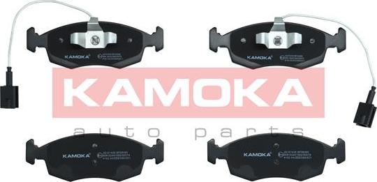 Kamoka JQ101435 - Тормозные колодки, дисковые, комплект unicars.by